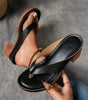 Sandales à Talons Médians pour Femmes