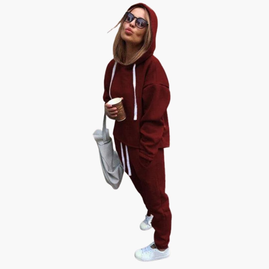 Ensemble Sweat à Capuche et Jogger pour Femmes