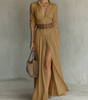 Robe Longue plissée pour Femmes