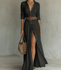 Robe Longue plissée pour Femmes