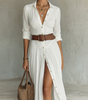 Robe Longue plissée pour Femmes