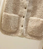 Gilet Sans Manches en Sherpa Effet Mouton pour Femme