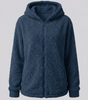Veste Polaire Teddy à Capuche pour Femme