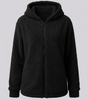 Veste Polaire Teddy à Capuche pour Femme