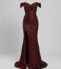 Robe de Soirée à Paillettes et Fente pour Femme | Idéale pour les Sorties