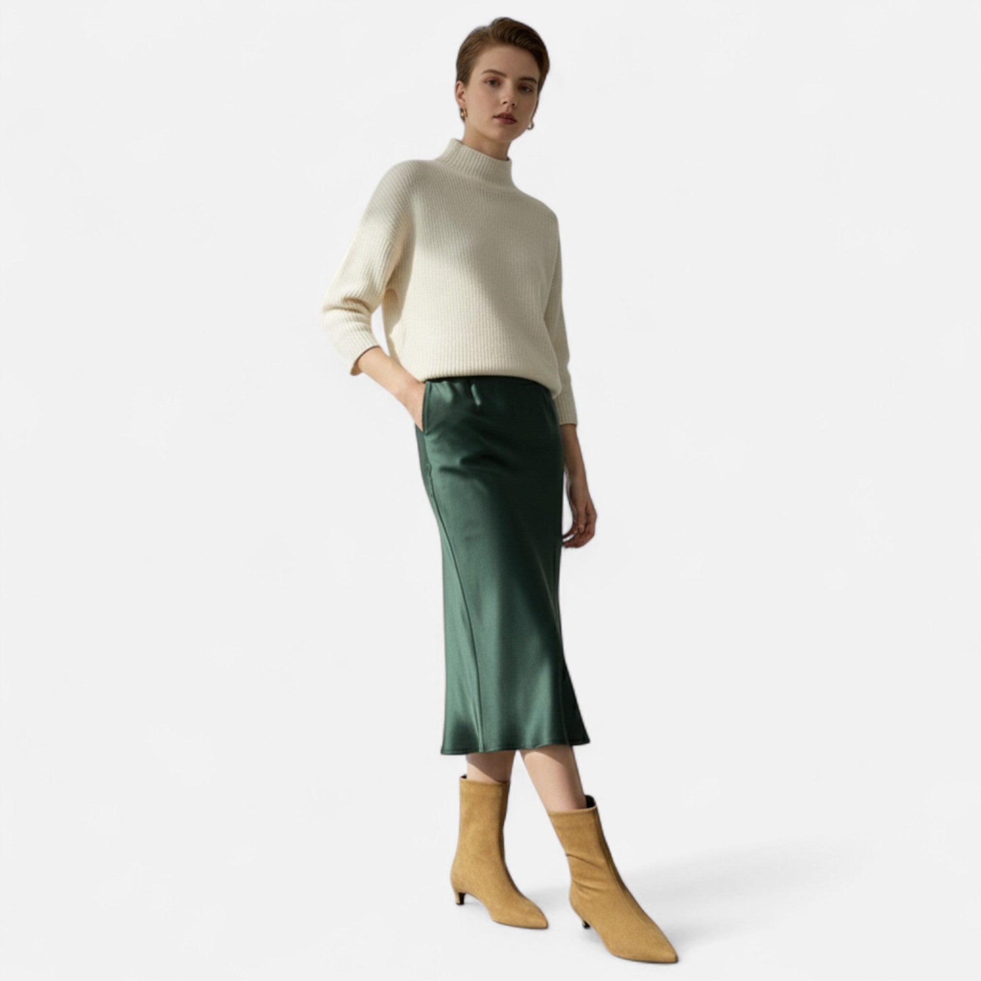 Bottines à bout pointu pour femmes
