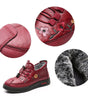 Basket Fourrée à Lacets Élastiques en Similicuir pour Femme