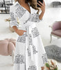 Robe Midi Élégante à Manches Longues pour Femme | Idéale pour les Occasions Spéciales