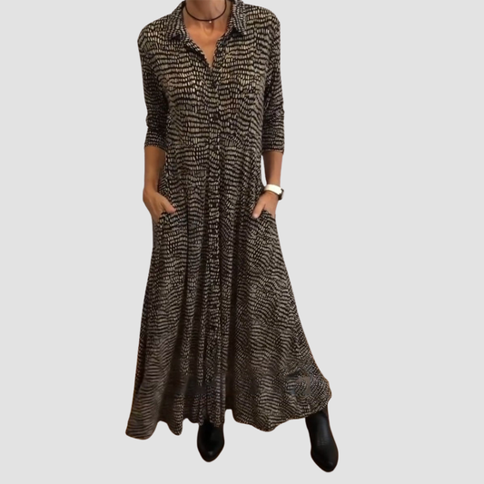 Robe Midi à Poches pour Femmes