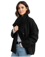 Veste Courte Hiver à Col Montant pour Femme