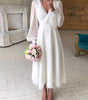 Robe Longue Évasée à Manches Longues pour Femme | Idéale pour les Sorties