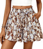 Short Ample à Pois avec Taille Élastique pour Femme | Idéal pour l'Été