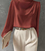 Blouse Satinée pour Femme