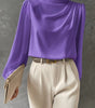 Blouse Satinée pour Femme