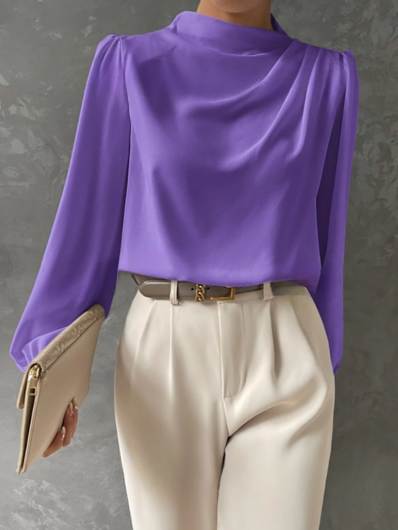 Blouse Satinée pour Femme
