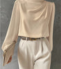 Blouse Satinée pour Femme