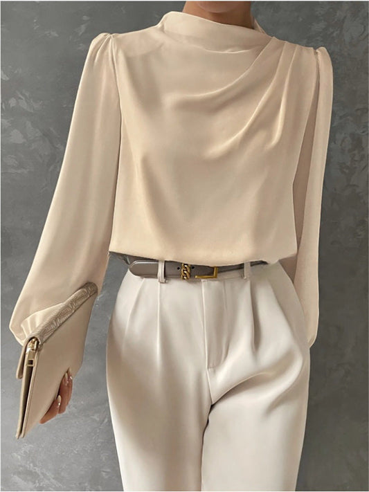 Blouse Satinée pour Femme