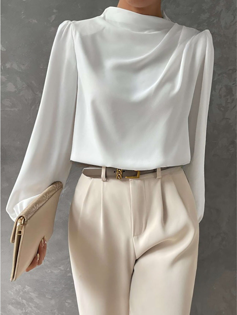Blouse Satinée pour Femme