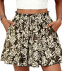 Short Ample à Pois avec Taille Élastique pour Femme | Idéal pour l'Été