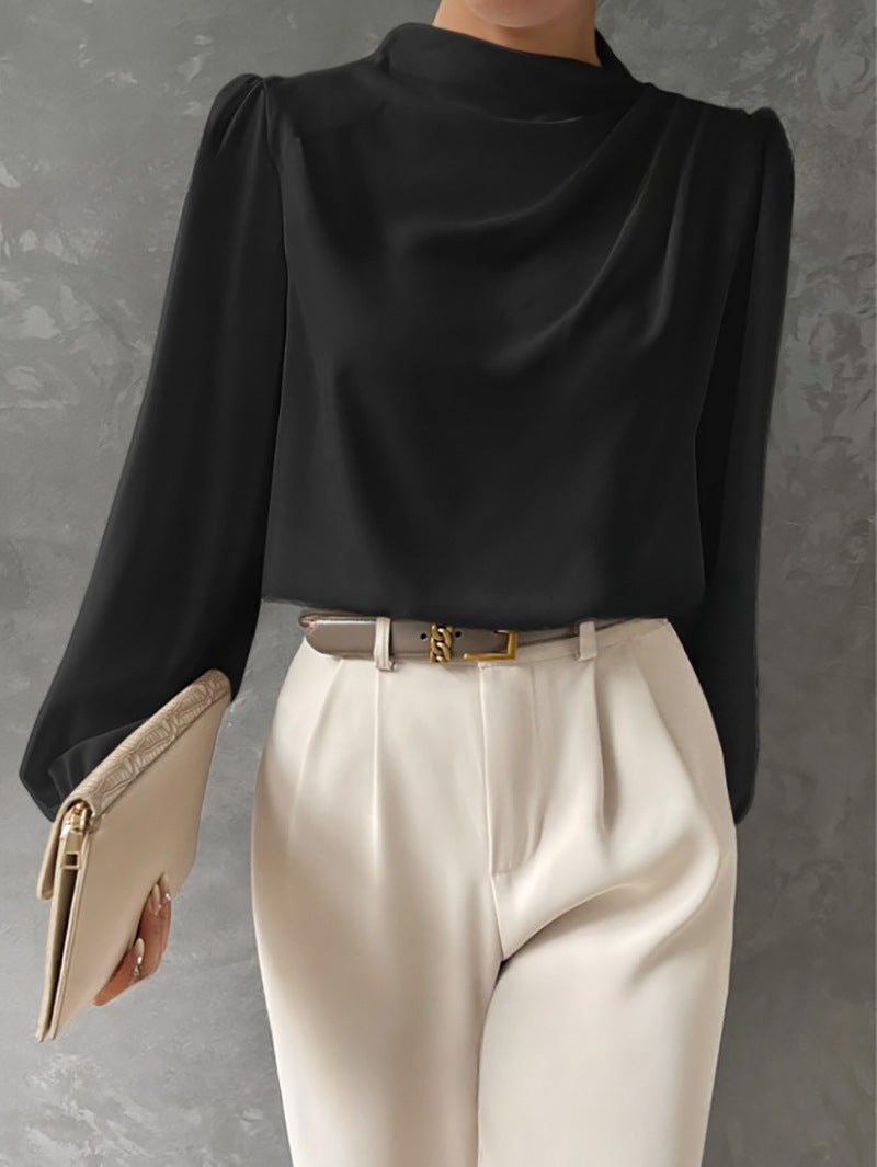 Blouse Satinée pour Femme