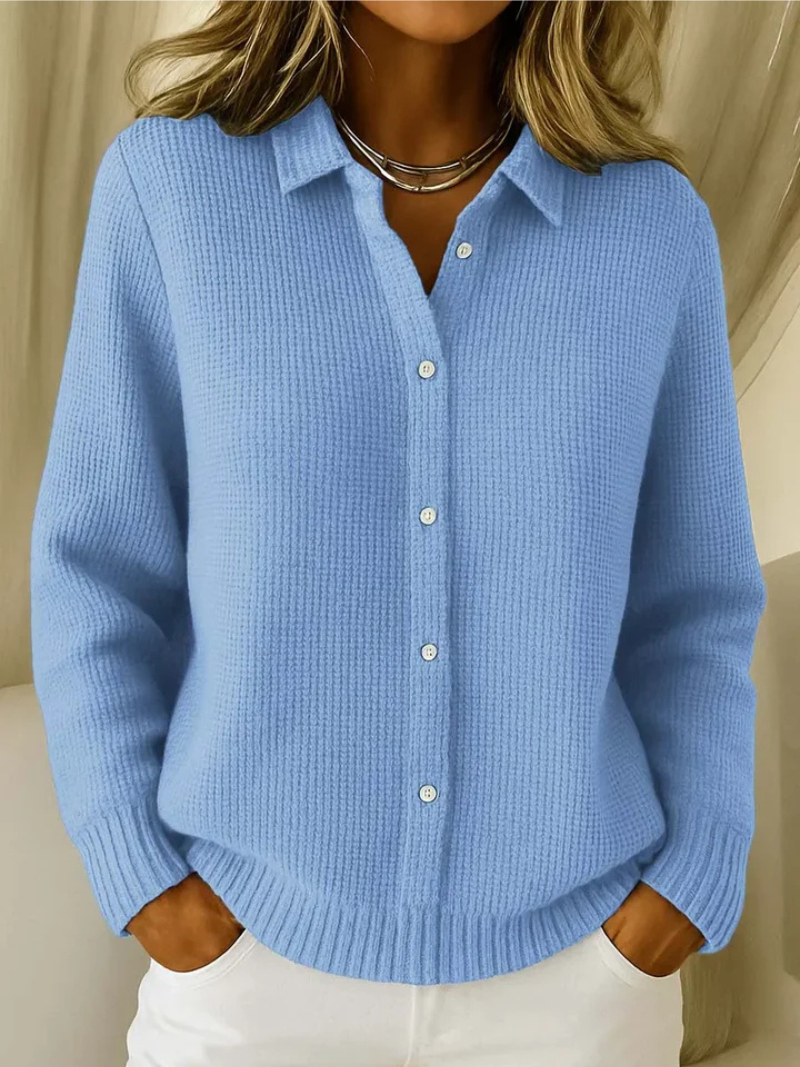 Gilet en coton tricoté pour femmes