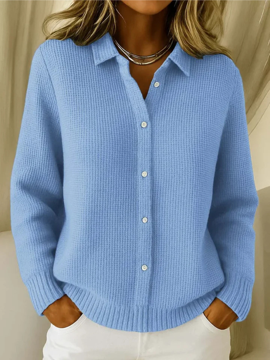 Gilet en coton tricoté pour femmes