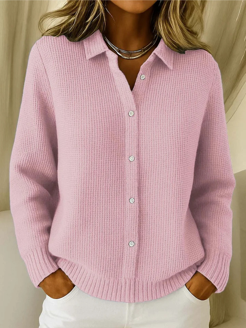 Gilet en coton tricoté pour femmes