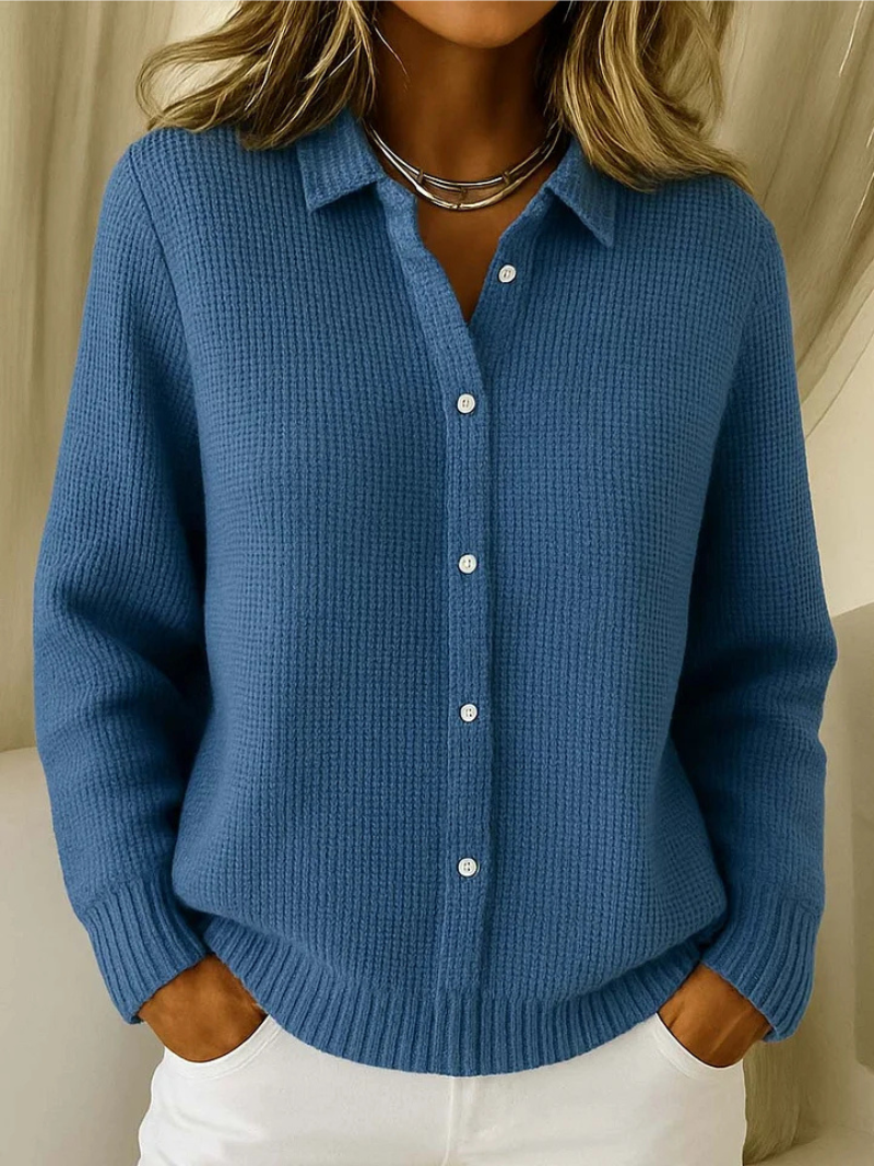 Gilet en coton tricoté pour femmes