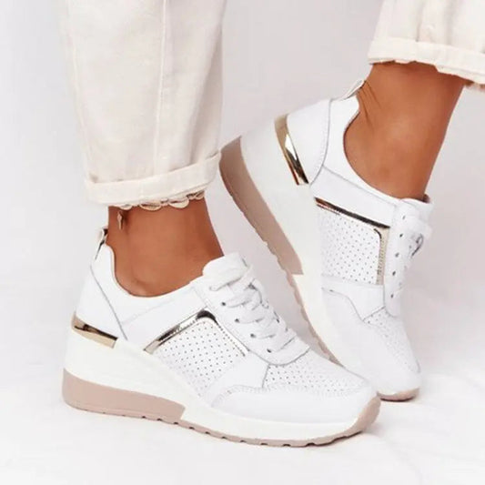 Chaussures compensées décontractées pour femmes