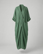 Robe Longue en Lin Moulante avec Poches pour Femme | Idéale pour les Vacances
