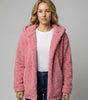 Veste Polaire Teddy à Capuche pour Femme