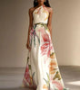 Robe Longue À Imprimé Floral pour Femmes