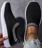 Baskets Slip-On en Maille Souple pour Femme