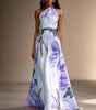 Robe Longue À Imprimé Floral pour Femmes