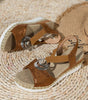 Sandales Confortables à Talon Compensé pour Femmes