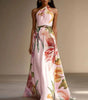 Robe Longue À Imprimé Floral pour Femmes