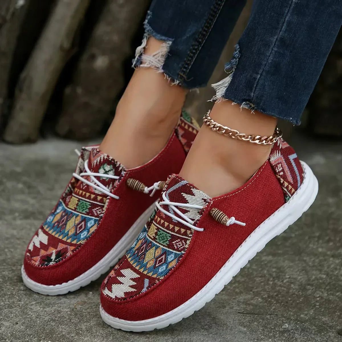 Chaussures Décontractées Ultra-Légères en Toile pour Femmes