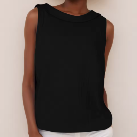Top sans manches en coton pour femmes