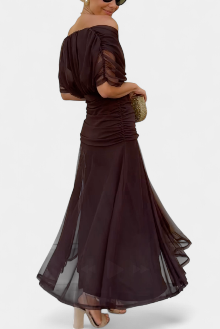 Robe Longue à Imprimé Floral pour Femme