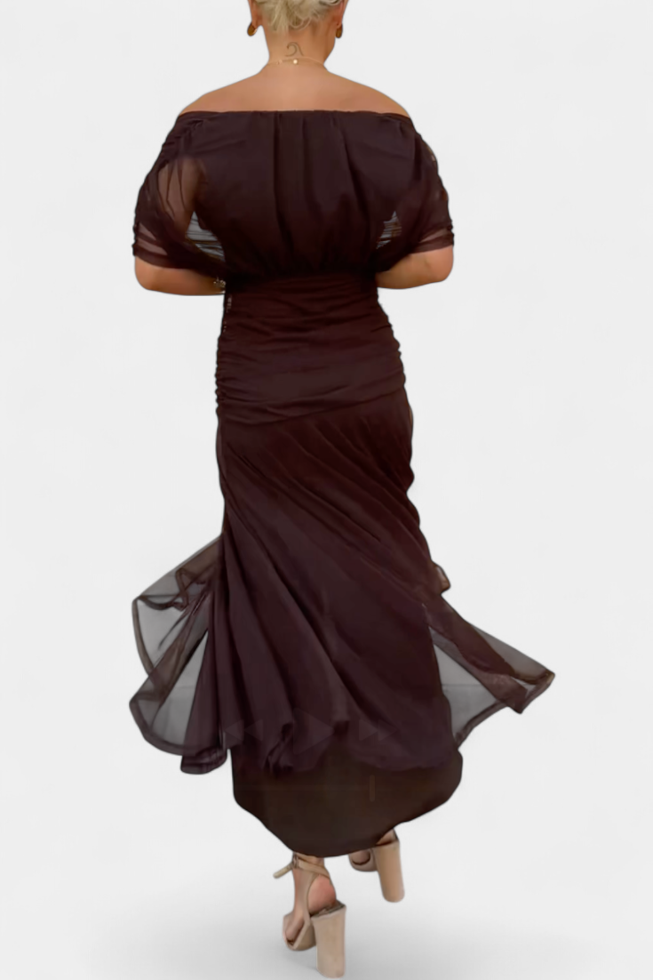 Robe Longue à Imprimé Floral pour Femme