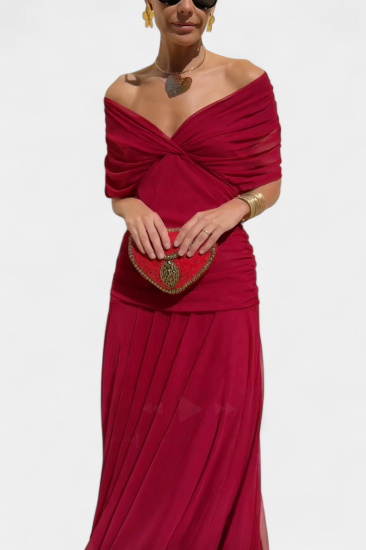 Robe Longue à Imprimé Floral pour Femme
