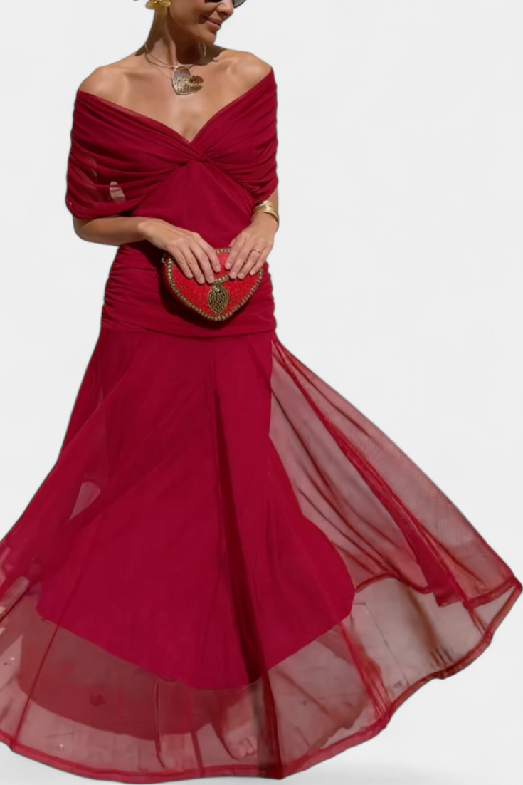Robe Longue à Imprimé Floral pour Femme