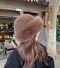 Bonnet en fausse fourrure pour Femme