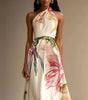 Robe Longue À Imprimé Floral pour Femmes