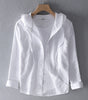 Blouse Longue en Lin avec Capuche pour Femme | Idéale pour le Printemps
