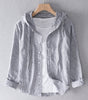 Blouse Longue en Lin avec Capuche pour Femme | Idéale pour le Printemps