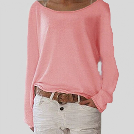 Pull Élégant Col Rond pour Femmes