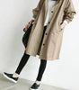 Manteau Long Oversize à Capuche pour Femme