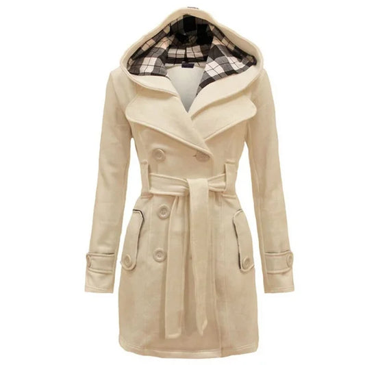 Trench-Coat en Coton pour Femme