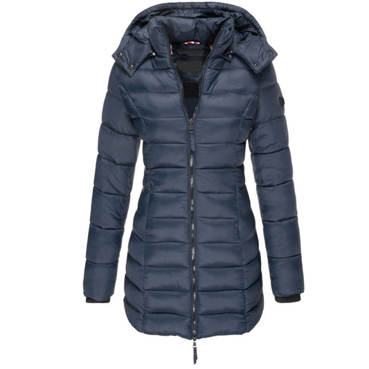Veste Matelassée Longue pour Femmes